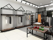 女性の洋品店のための専門の小売りの衣類の表示装置の鋼鉄表示棚
