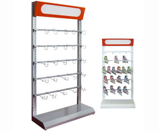 注文のバスケットボールの棚/赤灯箱と支えがない金属のスケートボードの棚