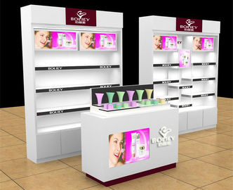 小売りの構造の陳列台、展覧会のための化粧品の表示カウンター